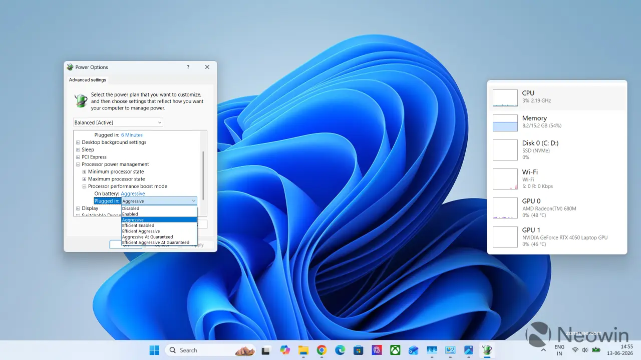 Win11 学院:如何修改注册表提升 Windows 11 设备运行性能 Windows 11 processor performance boost modes enable