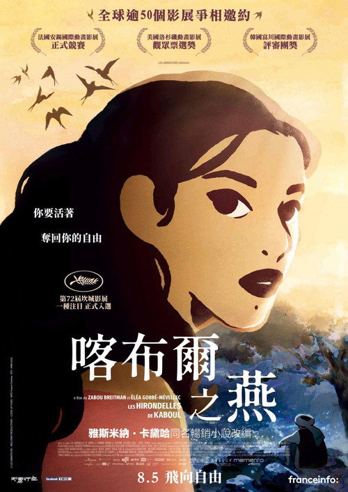 喀布尔的燕子 海报