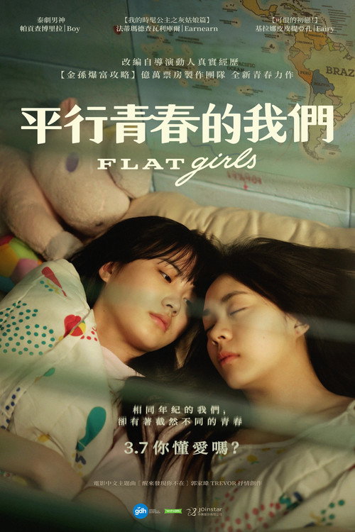 隔楼女孩：我们之间的层距 海报