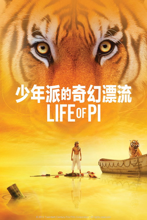 少年派的奇幻漂流 海报