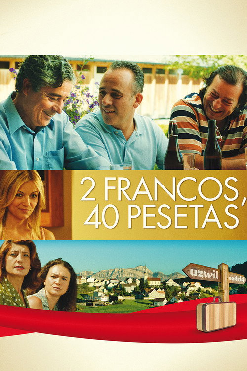 2 francos, 40 pesetas 海报