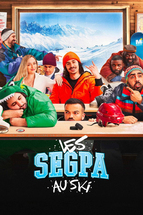 Les SEGPA au ski 海报