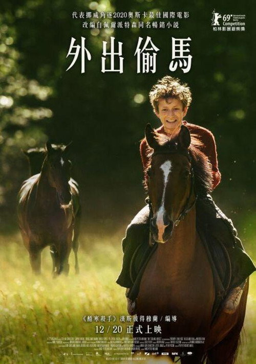 外出偷马 海报