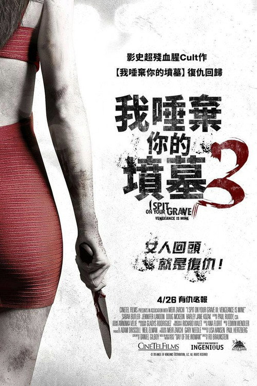 我唾弃你的坟墓3：复仇在我 海报