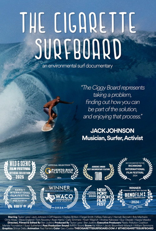 The Cigarette Surfboard 海报