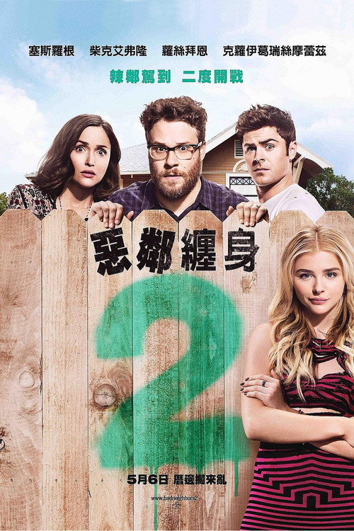 邻居大战2：姐妹会崛起 海报
