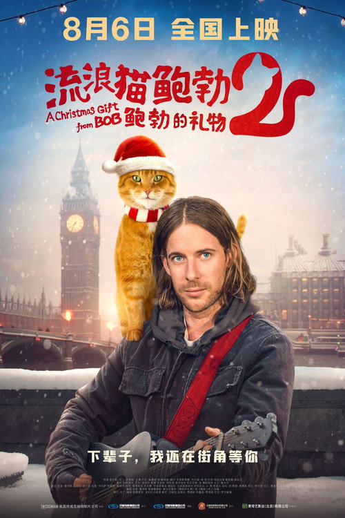 流浪猫鲍勃2：鲍勃的礼物 海报