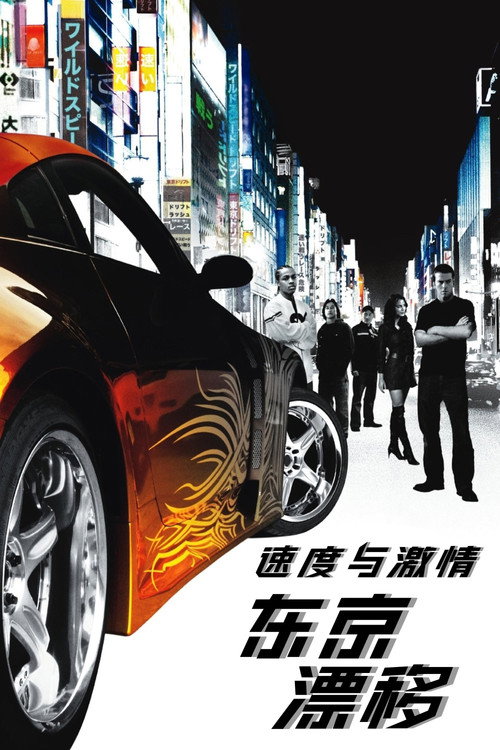 速度与激情3:东京漂移 海报