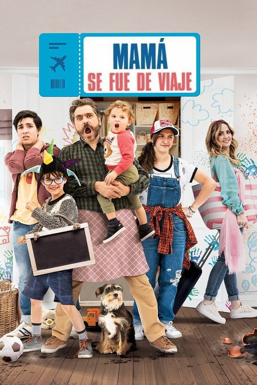 Mamá se fue de viaje 海报