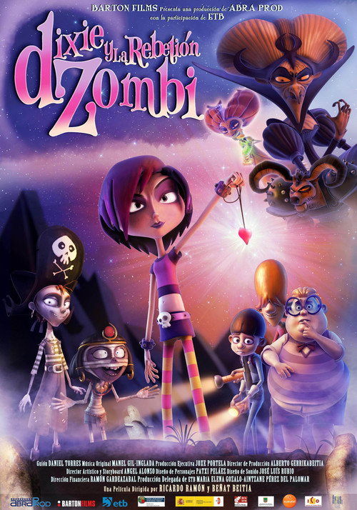 Dixie y la rebelión zombi 海报