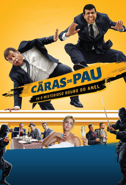Os Caras de Pau em O Misterioso Roubo do Anel 海报