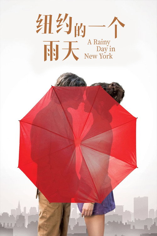纽约的一个雨天 海报