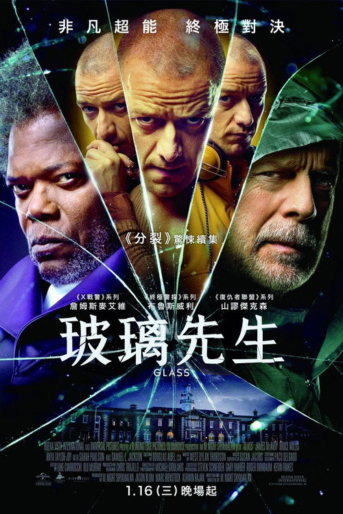 玻璃先生 海报