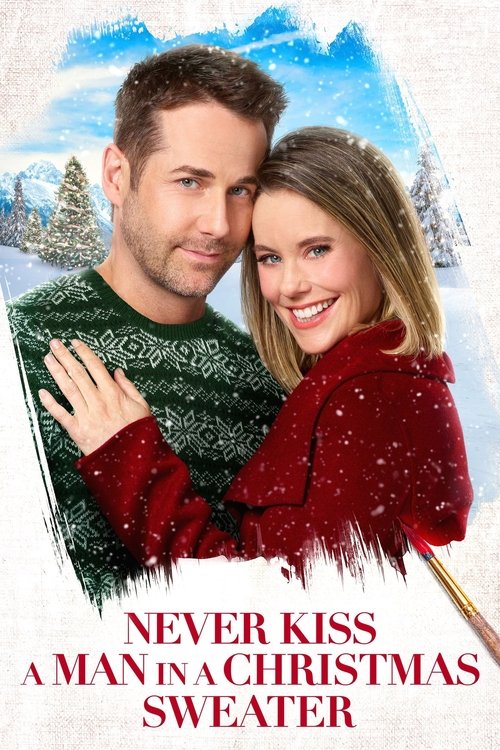 Never Kiss a Man in a Christmas Sweater 海报